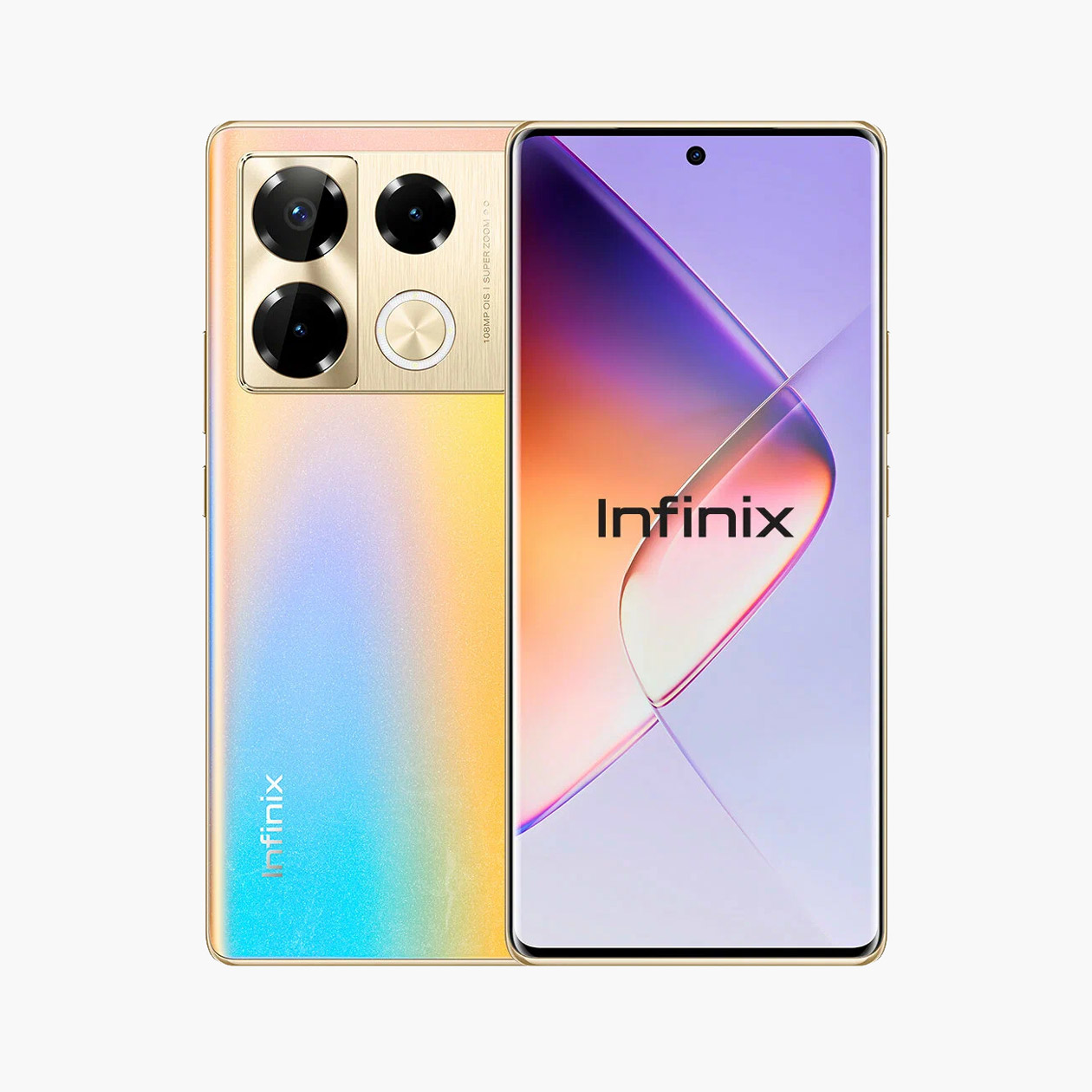 Infinix Note 40 Pro: крупные модули камер, кольцевая вспышка и загнутый по бокам экран