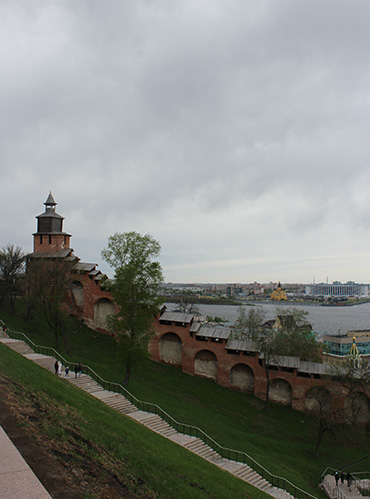 Чкаловская лестница в Нижнем