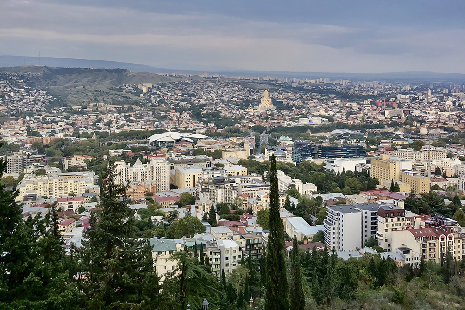 фото Грузия гора Мтацминда