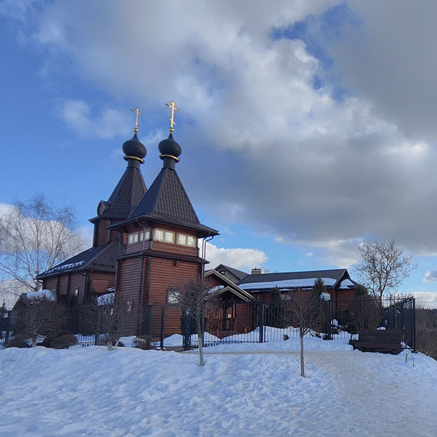 Троицкий храм в селе Козино под Звенигородом