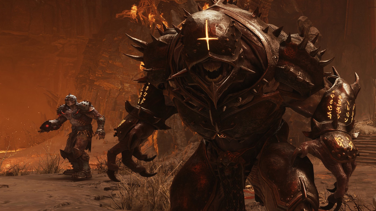 Doom: The Dark Ages работает на id Tech 8 — новейшей версии движка id Software. Игра требует видеокарту с аппаратной поддержкой трассировки лучей