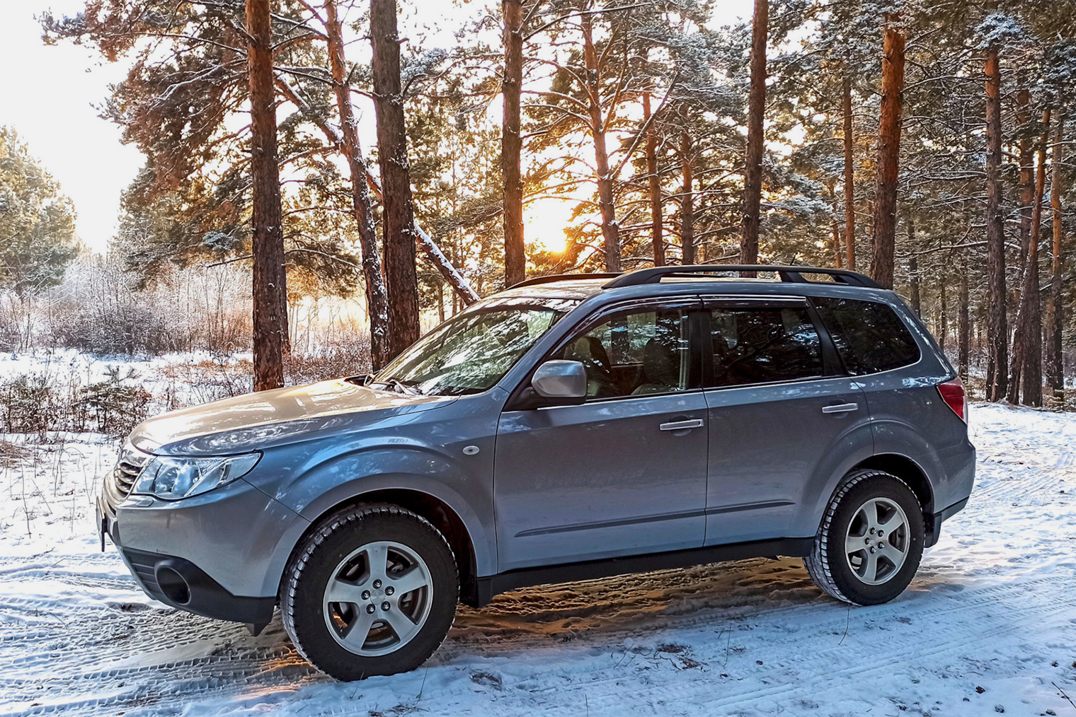 Первый кроссовер в семье — Subaru Forester 2008 года