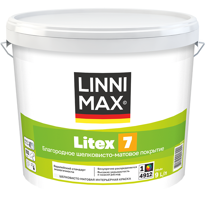 Интерьерная краска LINNIMAX Litex 7