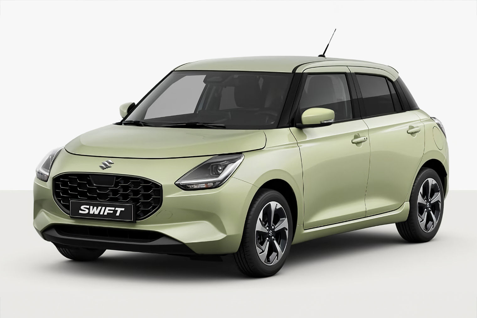 Ручки задних дверей в новом Suzuki Swift перенесли на привычное место. У прошлого поколения модели они в задней стойке. Источник: Suzuki