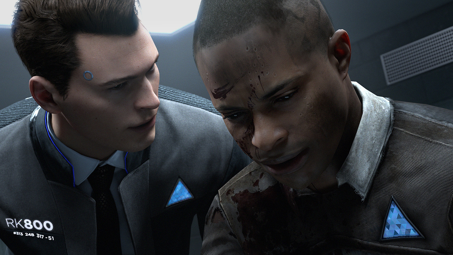 Даже сейчас Detroit: Become Human удивляет уровнем проработки лиц и мимики персонажей. Кадр: Sony Interactive Entertainment