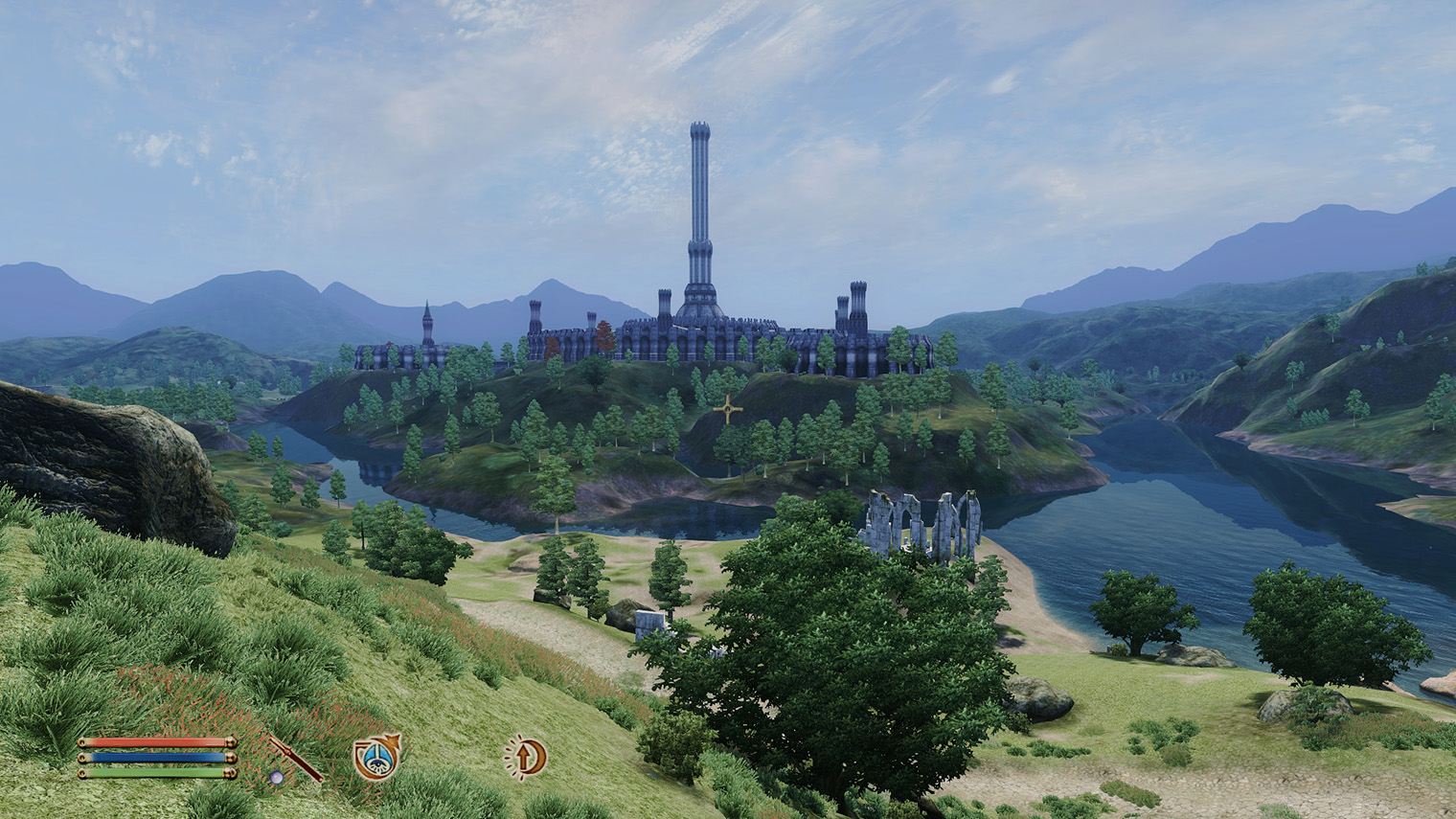 В 2006 году Oblivion впечатлял небывалой дальностью прорисовки. Источник: Bethesda Softworks