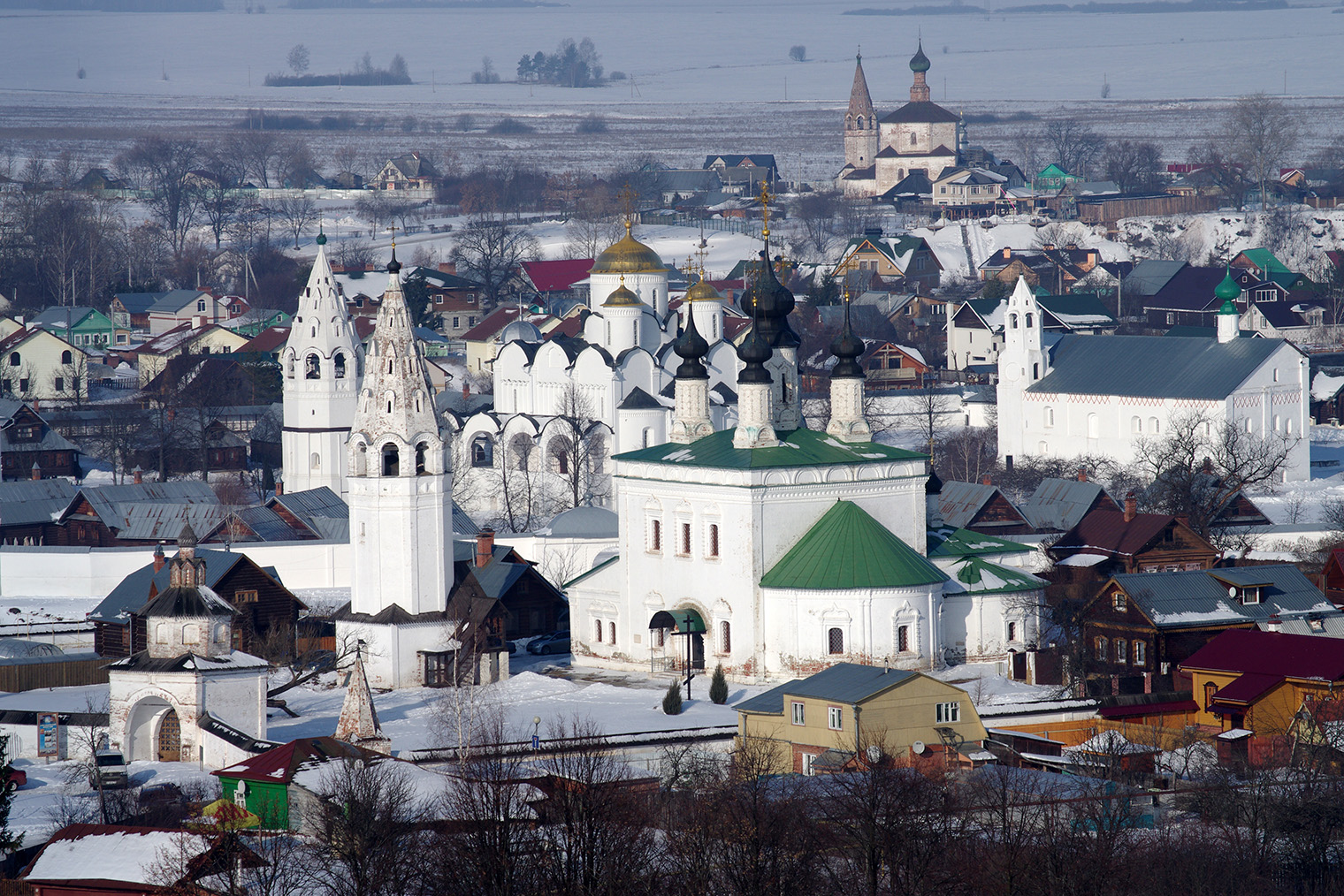 Зимний Суздаль. Фотография: Natalia Sidorova / Shutterstock / FOTODOM