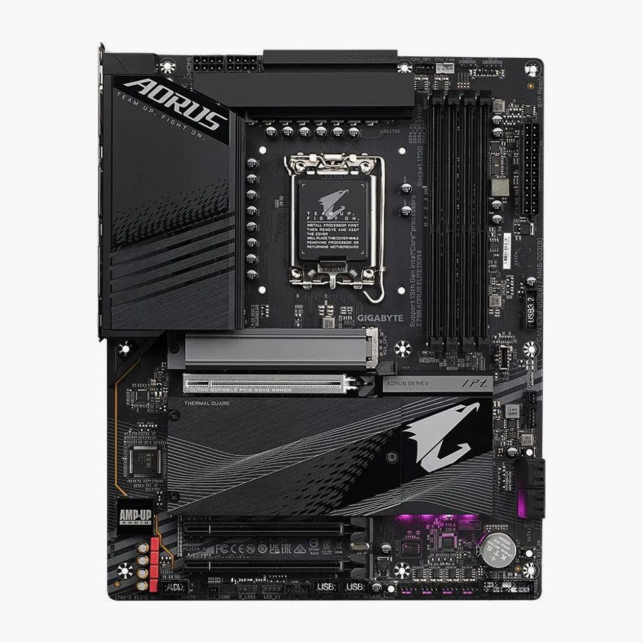 Gigabyte Z790 Aorus Elite AX стоит около 30 тысяч рублей. Это продвинутая материнская плата для современных процессоров Intel с поддержкой разгона, встроенным вайфай-модулем и качественным охлаждением M.2 SSD