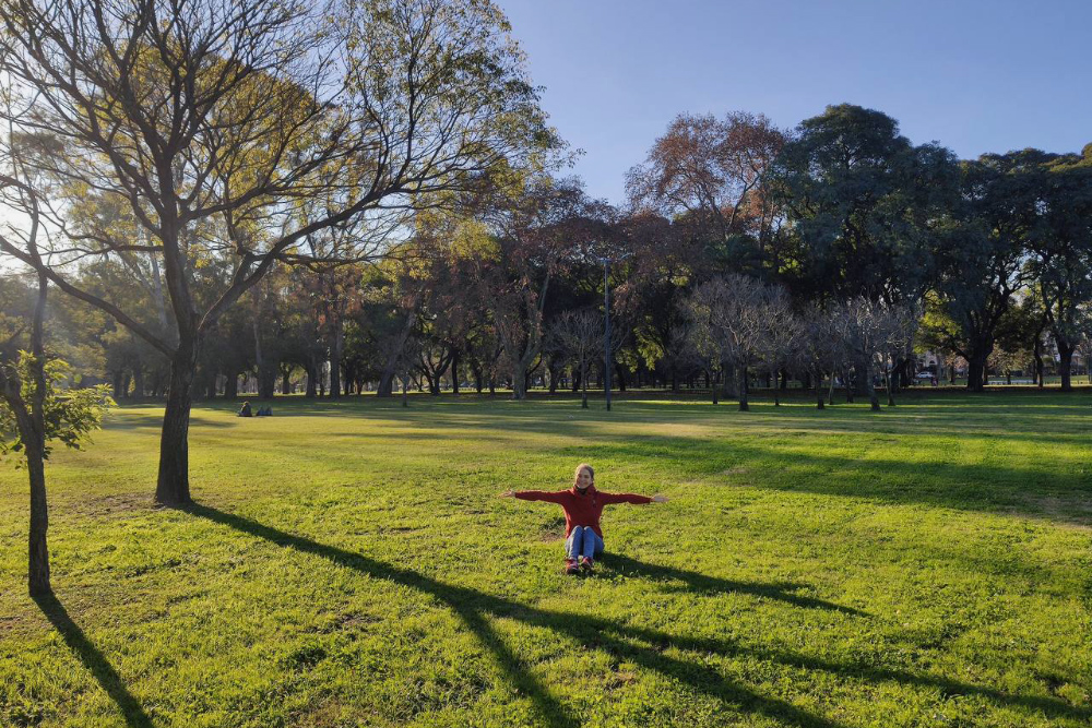 Сейчас мы живем в районе Палермо недалеко от парка Bosque de Palermo