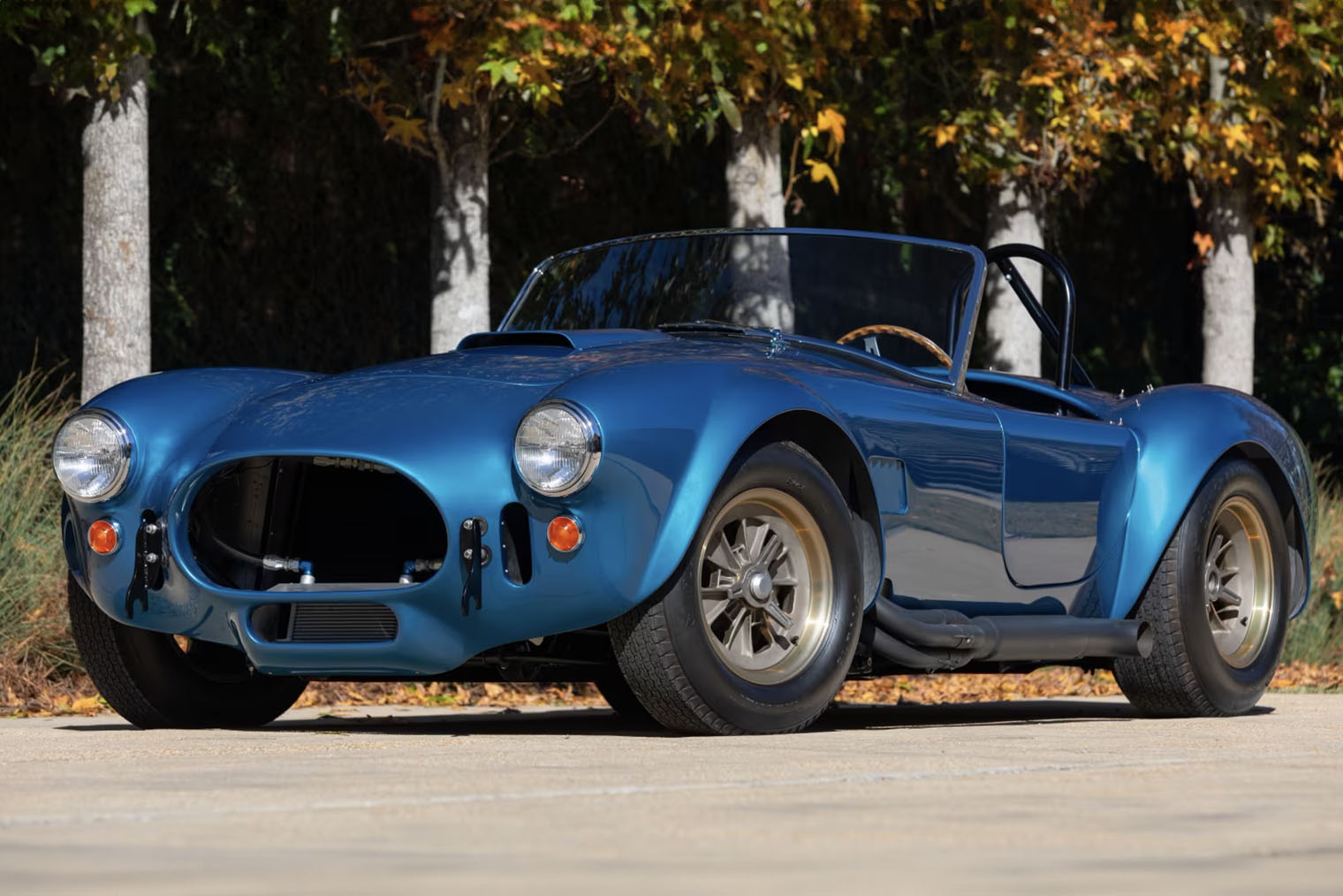 Shelby 427 Competition Cobra 1965 года — одна из 23 машин, построенных под руководством легендарного американского гонщика Кэрролла Шелби. Источник: mecum.com