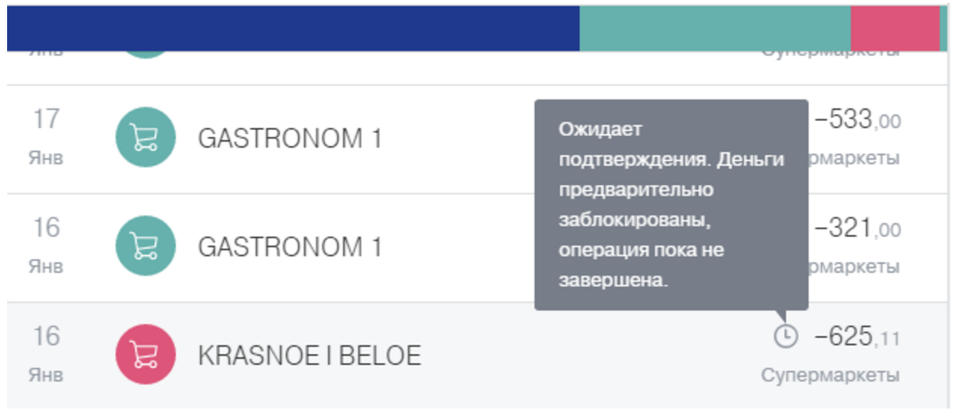 Интернет-банк подсказывает: оплата еще не завершена