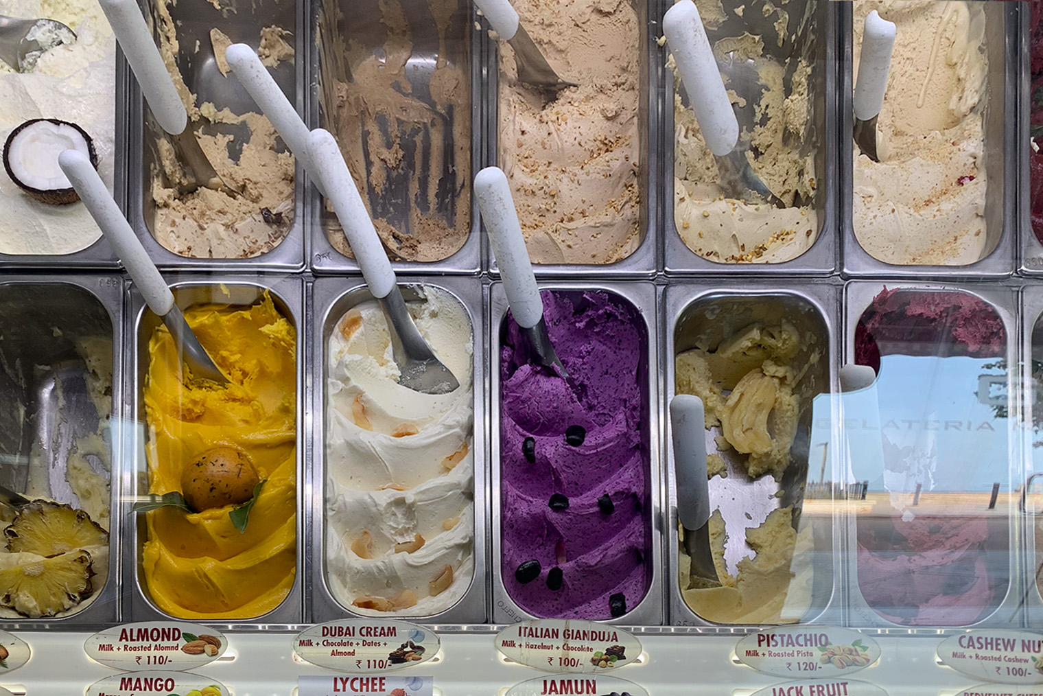 Мороженое в Gelateria Montecatini Terme