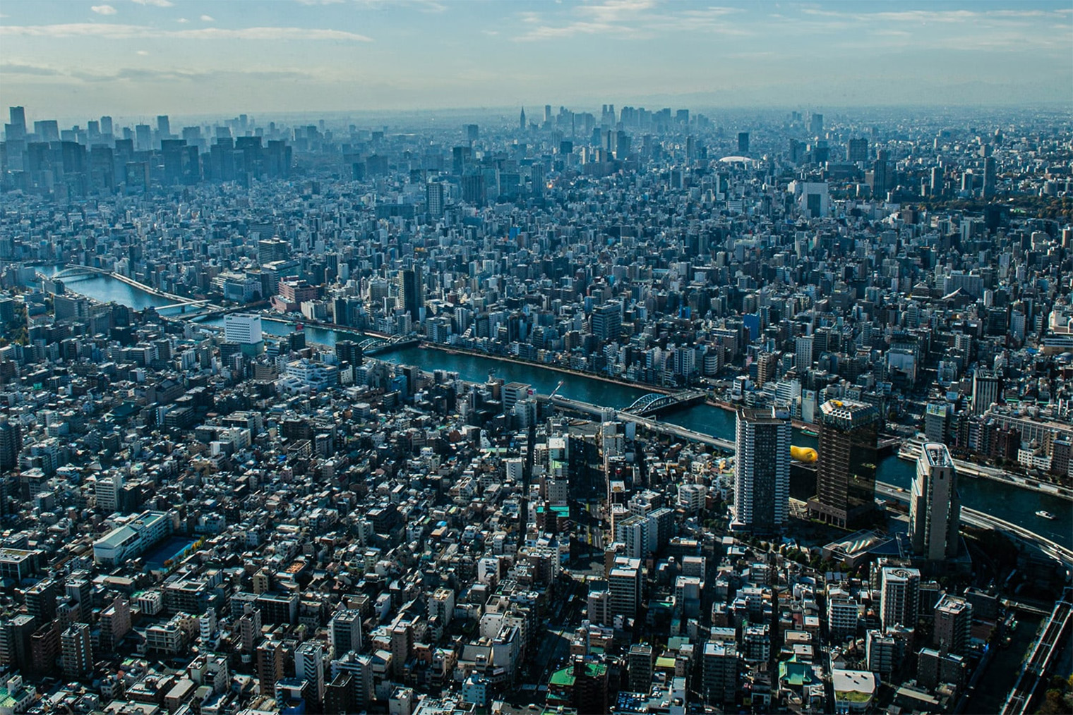 Вид с токийской телевышки. Источник: tokyo-skytree.jp