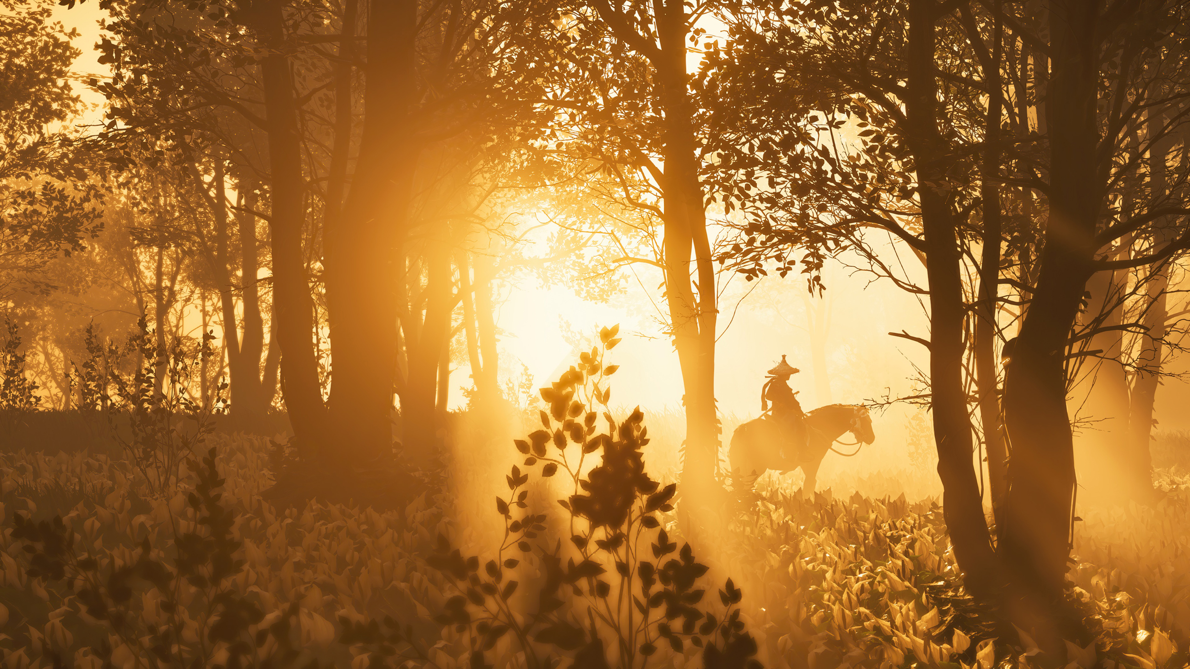 Красивые кадры в Ghost of Tsushima получаются даже у обычных игроков, чего уж говорить о профессиональных игровых фотографах