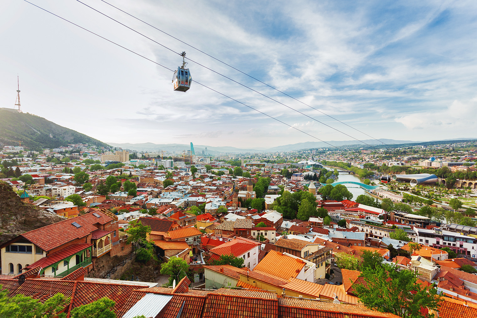 Вид с крепости Нарикала. Фотография: Konstantin Aksenov / Shutterstock / FOTODOM