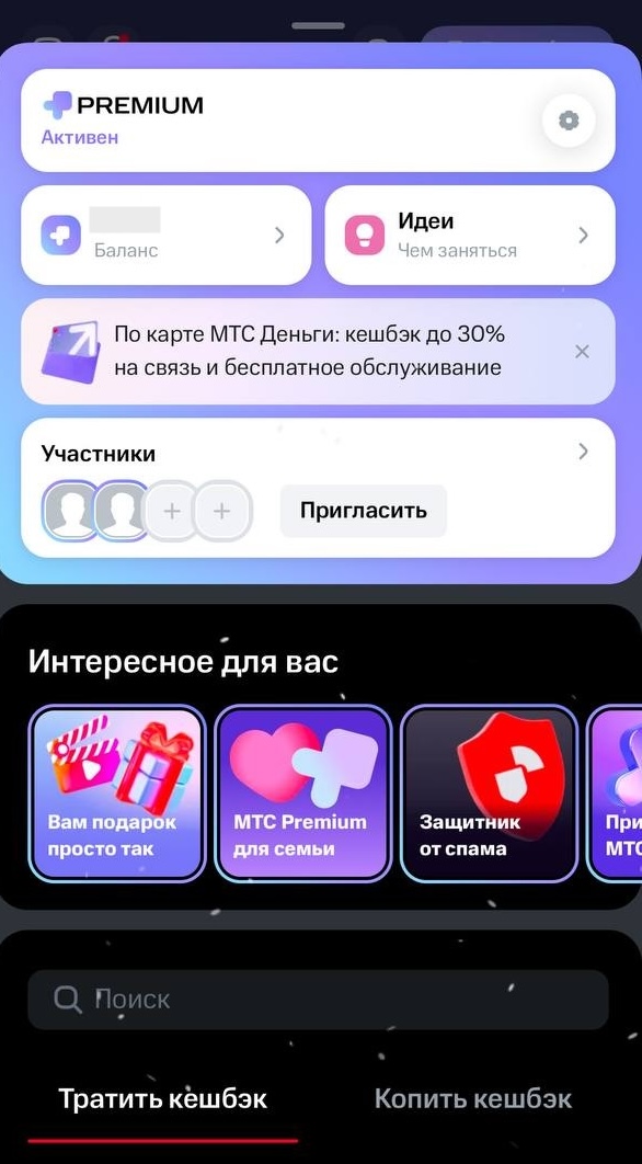 Хорошо, что у нас уже была подписка, иначе большинство опций были бы недоступны