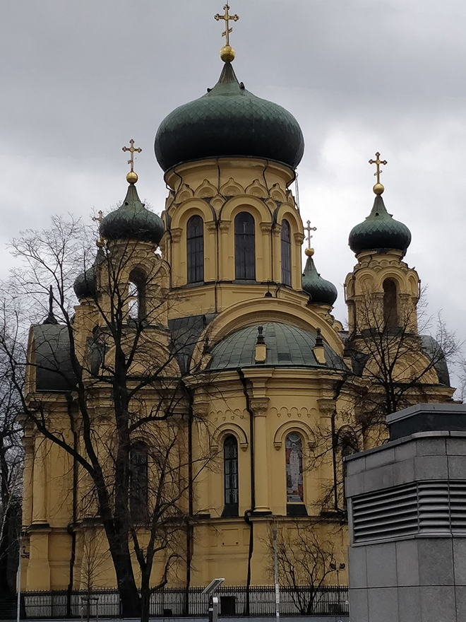 Русский православный храм в Варшаве