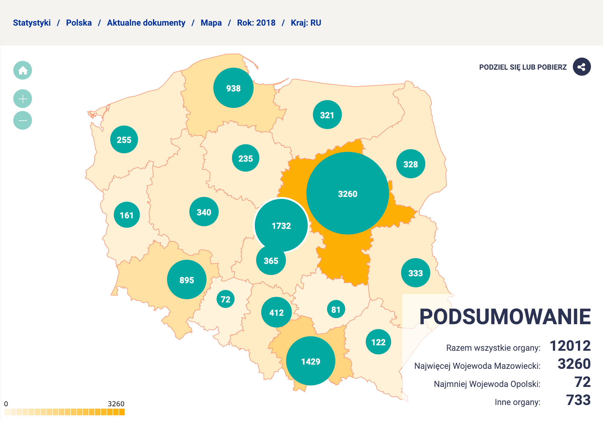 По официальным данным, осенью 2018 года русских в Польше 11 954 человека