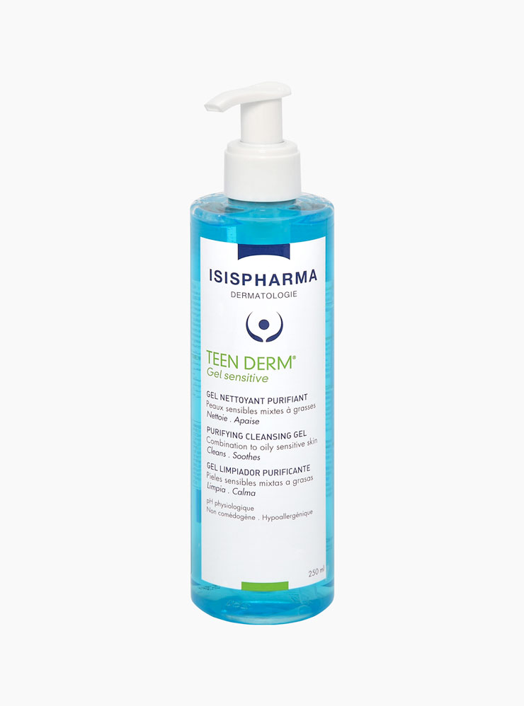 Гель для умывания Isispharma Teen Derm Gel Sensitive