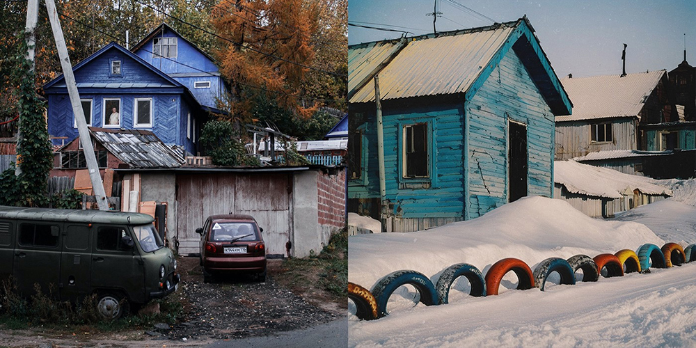 Слева — мой снимок из датасета, справа — генерация