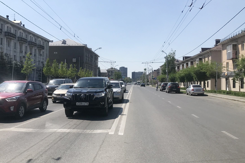 Центральная улица города — тоже Ленина