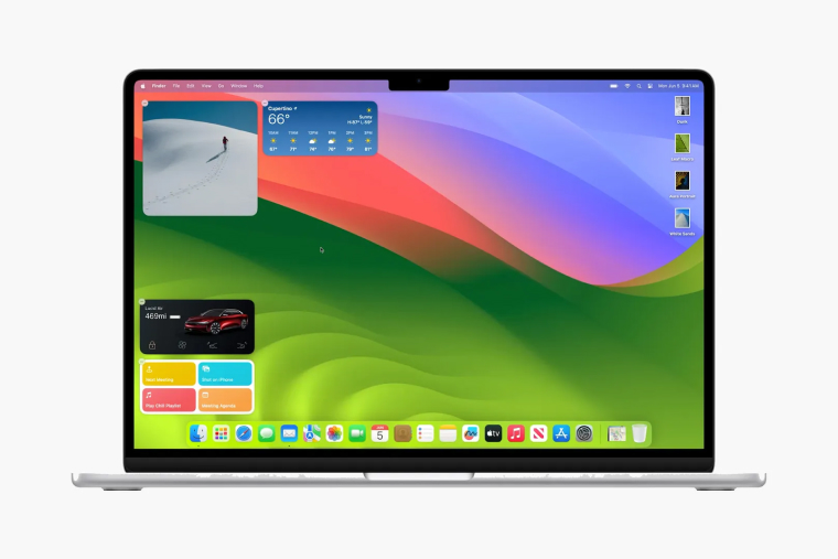 Виджеты в новой macOS. Источник: Apple