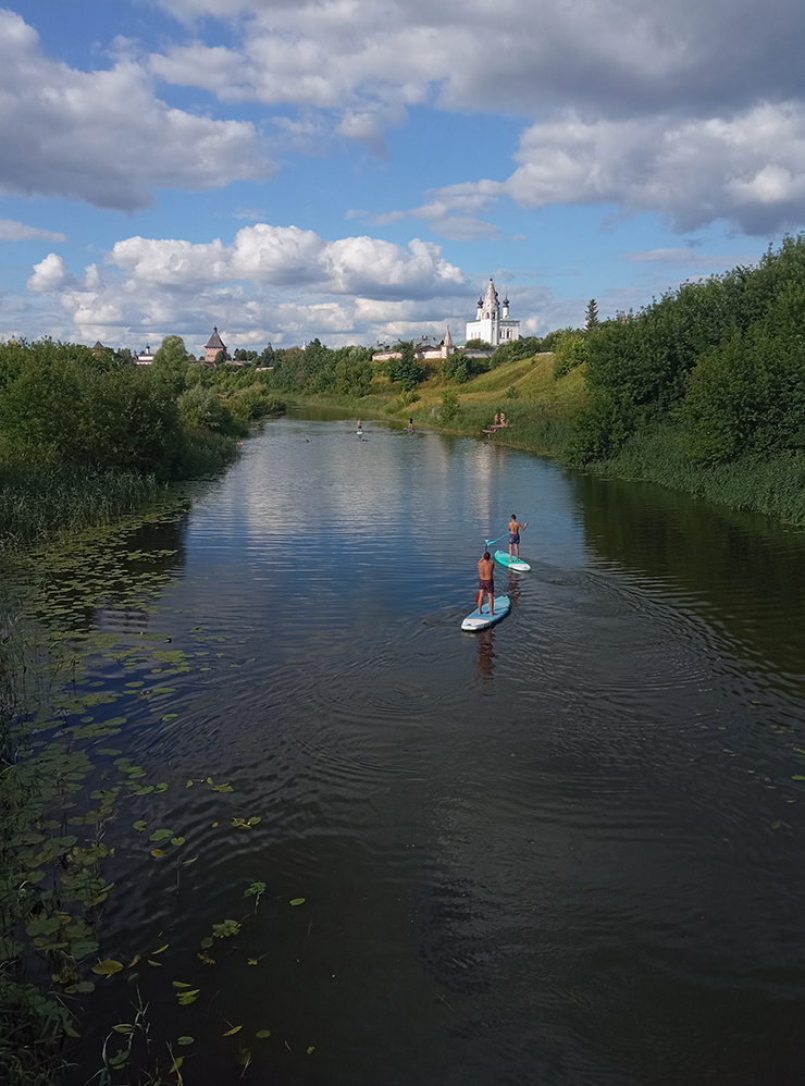 В Суздале любят сапборды