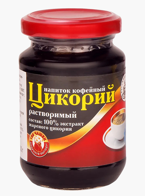 Жидкий экстракт из цикория на «Озоне» стоит 609 ₽. Содержание инулина на упаковке не указано. Источник: ozon.ru