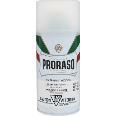 Оптимальная пена для бритья Proraso «Зеленый чай и овес»