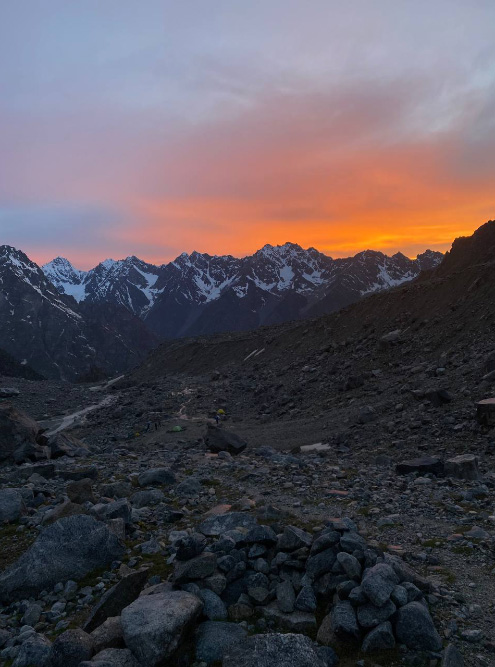 Леша живет на Камчатке, а в лагере он проходил обучение на НП-2. Фото: Алексей Белоусов