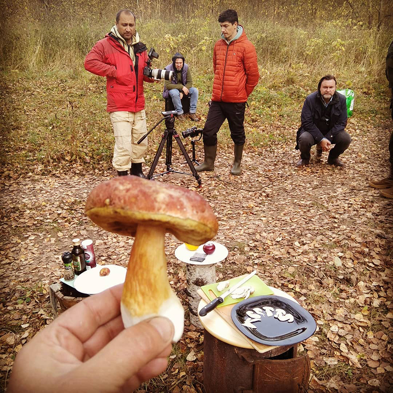 В финале каждой серии мы готовили что⁠-⁠то грибное и, желательно, вкусное