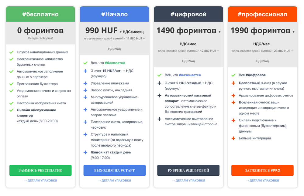 Это тарифы системы электронного ведения учета для KATA. Через нее нужно выставлять счета, она напоминает об уплате налогов. Пользоваться системой можно даже бесплатно