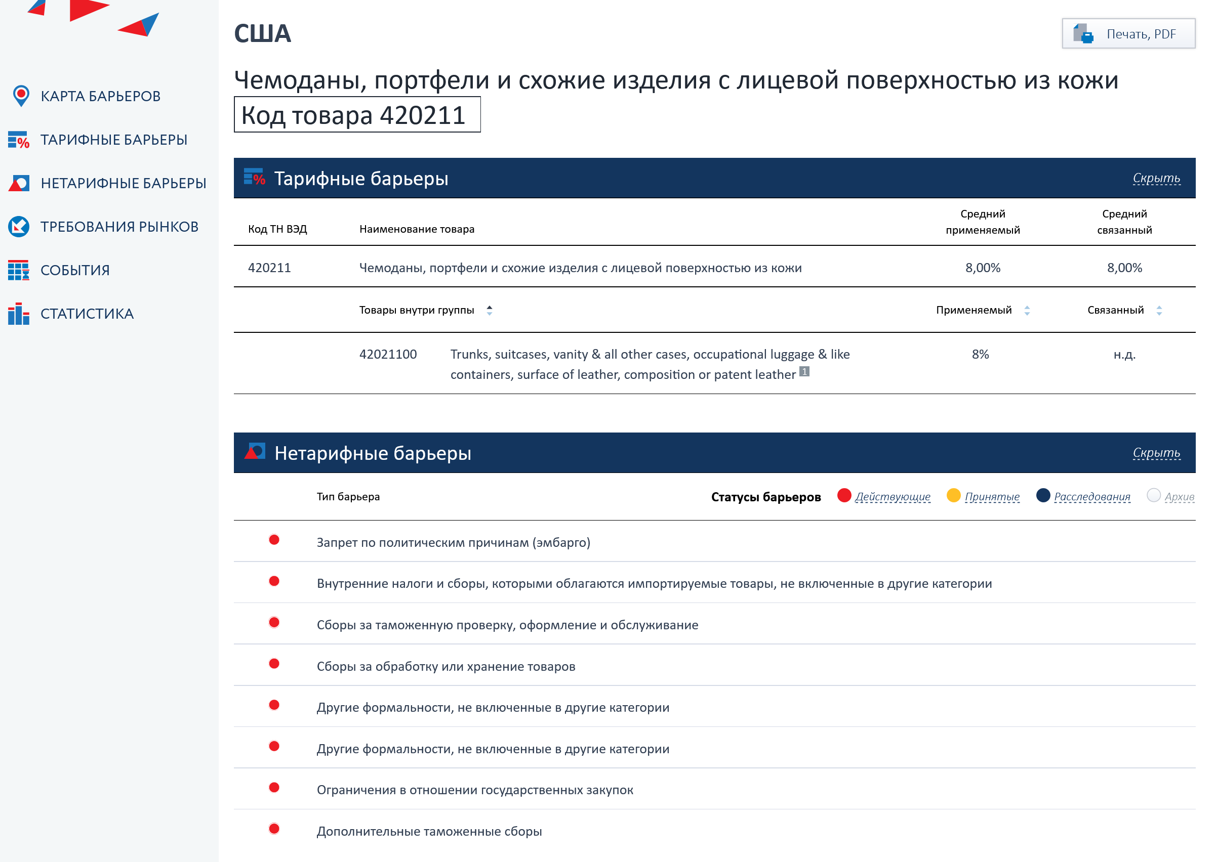 В США тоже нет ограничений