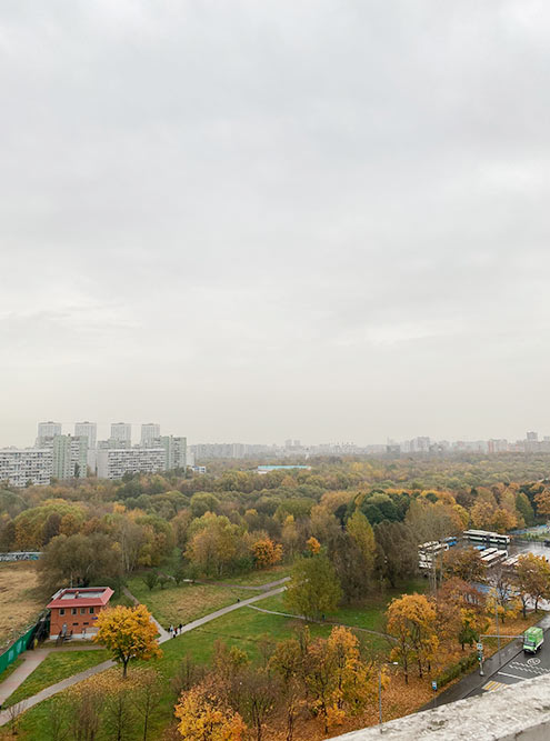 Вид с нашего балкона