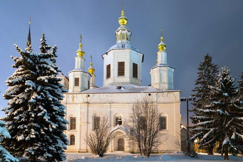 Успенский собор в Великом Устюге. Фотография: Osiev / Shutterstock / FOTODOM