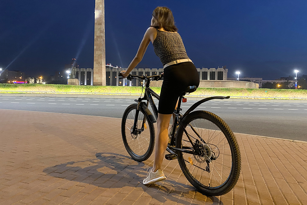 Люблю вечерние велопрогулки, когда уже нет жары