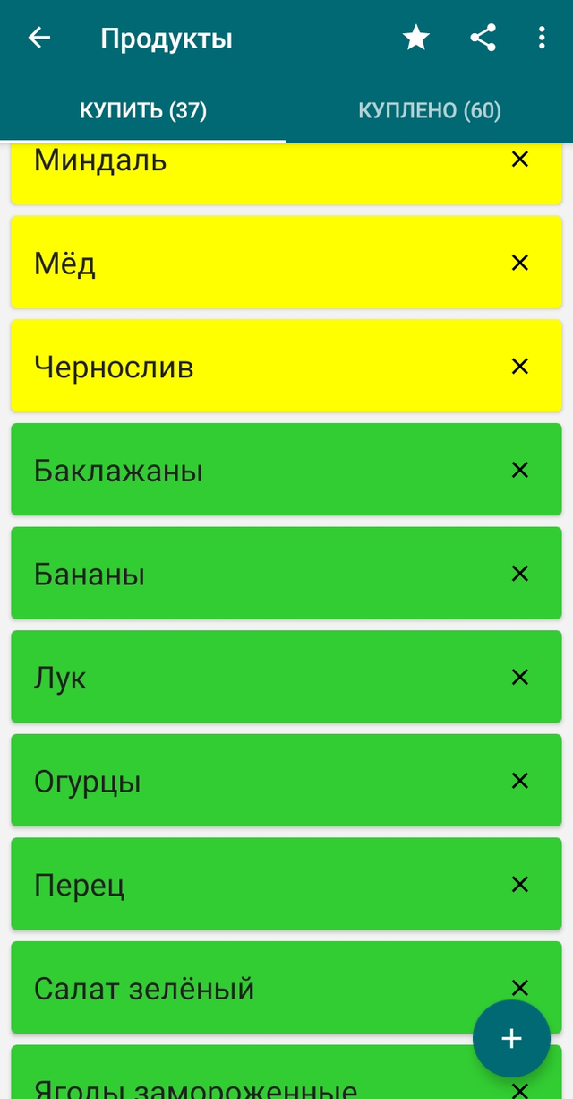 Составляю список покупок в телефоне. Я не хожу в магазин без «бумажки»: нужное забуду, ненужное куплю. Использую простейшее приложение «Список покупок»