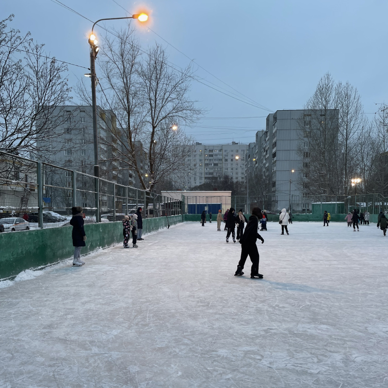 Открываю ледовый сезон