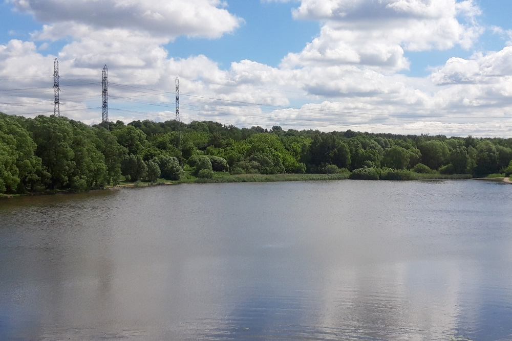 Пейзаж по дороге к метро