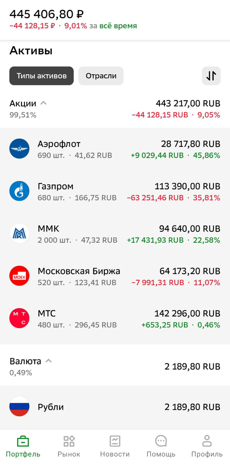 Мой портфель