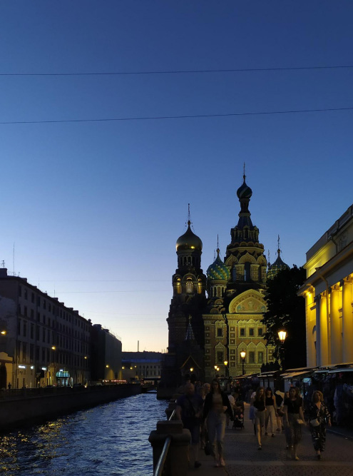 Вечерний Петербург прекрасен