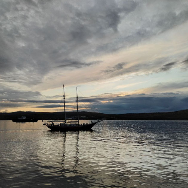 Морской переход на паруснике