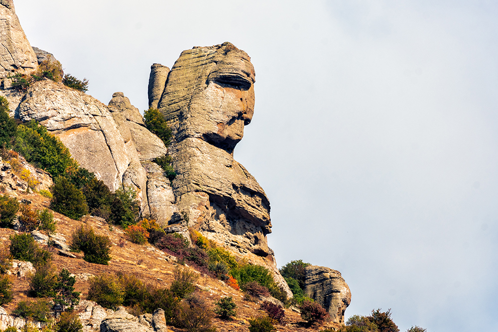 Среди чудовищ можно разглядеть голову человека. Источник: WR studio / Shutterstock