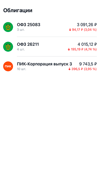 Мой инвестиционный портфель