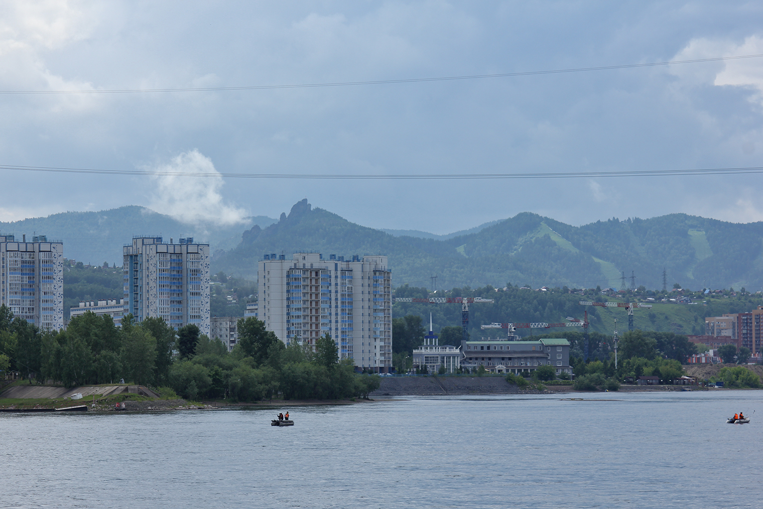 Красноярск, Енисей