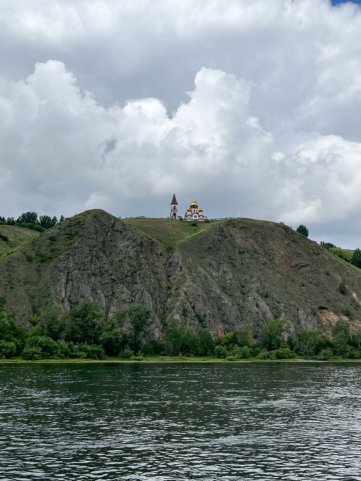 На прогулке по Енисею