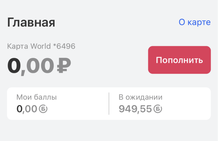 Мы не храним деньги на «Озон⁠-⁠кард», а просто платим ею на «Озоне». Приходится каждый раз пополнять ее на нужную сумму, но экономия того стоит