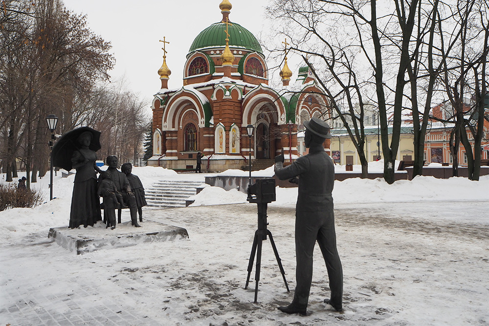 В парке приятно прогуляться и зимой