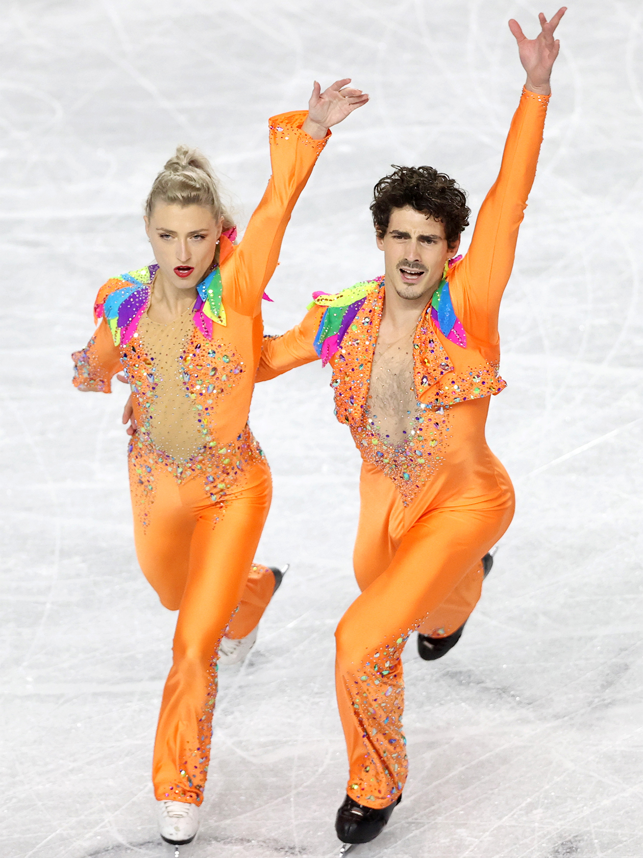 Костюм Гиллес. Фотография: Matthew Stockman / International Skating Union via Getty Images