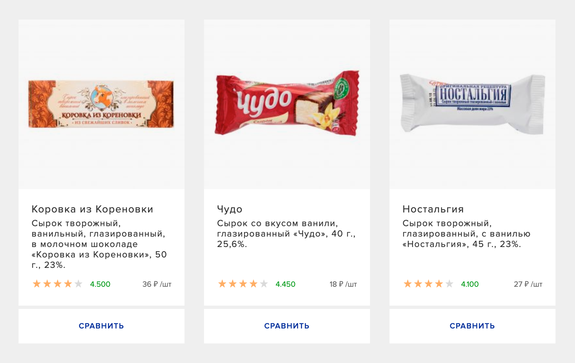 По названию не всегда понятно, к какой категории относится продукт, поэтому ищите информацию на упаковке. Если хотите продукт без растительных жиров и консервантов — выбирайте «творожный сырок»